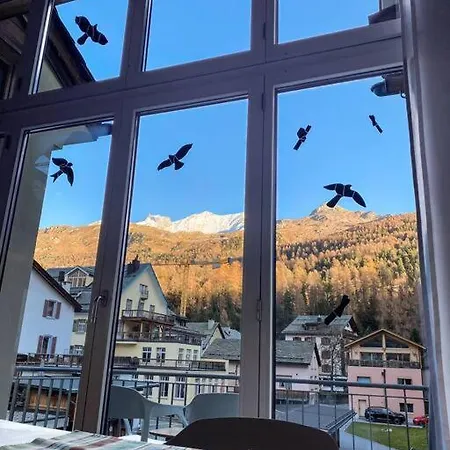 4 1/2 Maisonette With Great Views Sils Maria