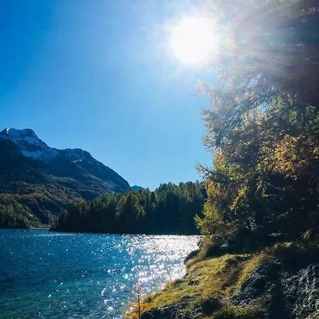 4 1/2 Maisonette With Great Views Apartman Sils Maria