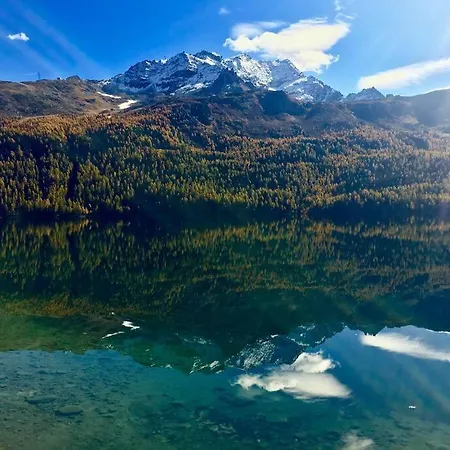 Apartman 4 1/2 Maisonette With Great Views Sils Maria