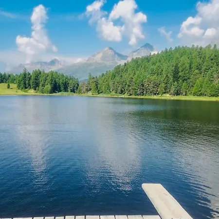 4 1/2 Maisonette With Great Views Sils Maria