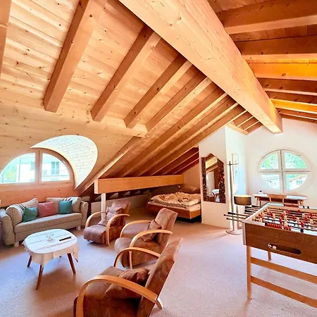 4 1/2 Maisonette With Great Views Sils Maria