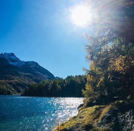 4 1/2 Maisonette With Great Views Apartament Sils Maria