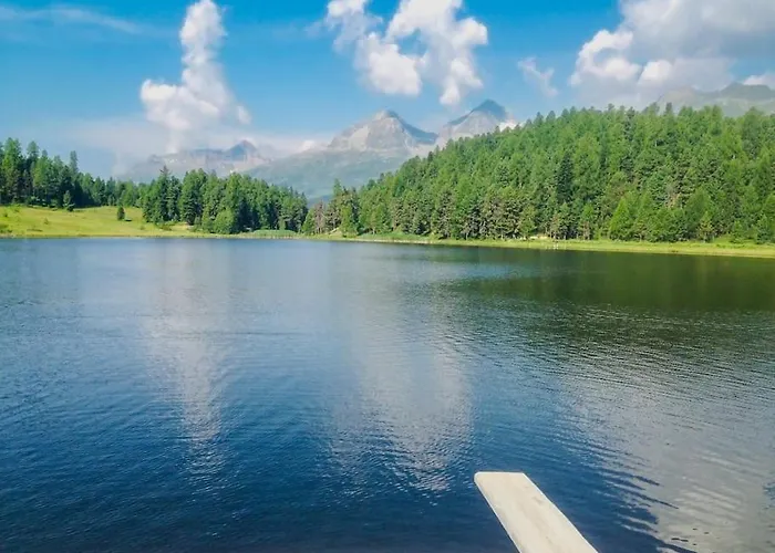 4 1/2 Maisonette With Great Views Sils Maria